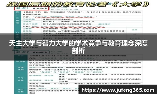 天主大学与智力大学的学术竞争与教育理念深度剖析